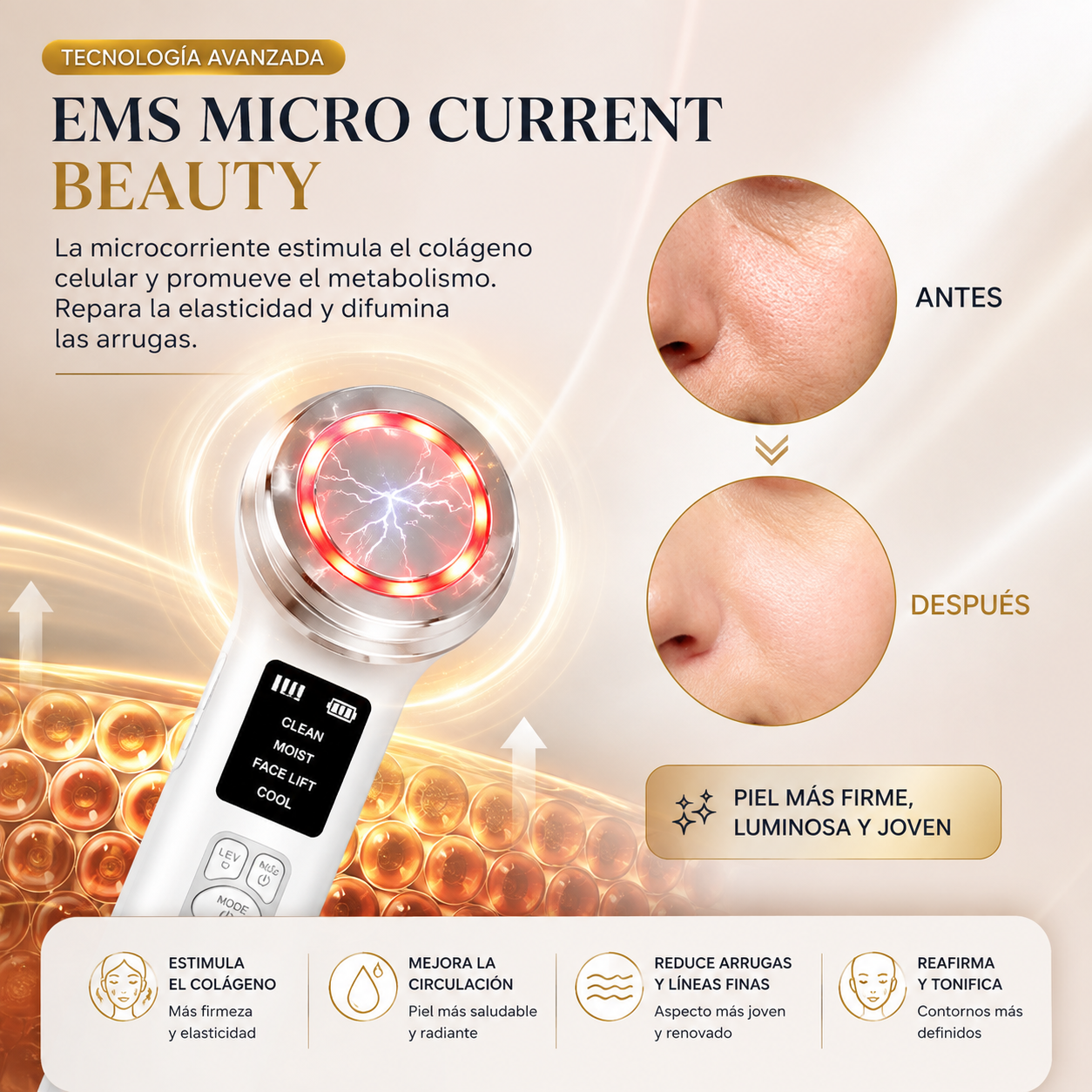 MASAJEADOR FACIAL 5 IN 1