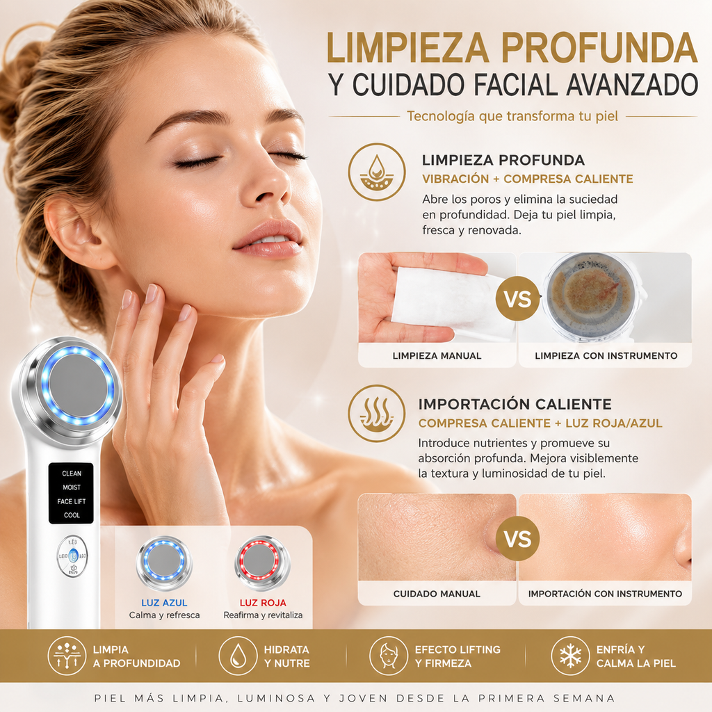 MASAJEADOR FACIAL 5 IN 1