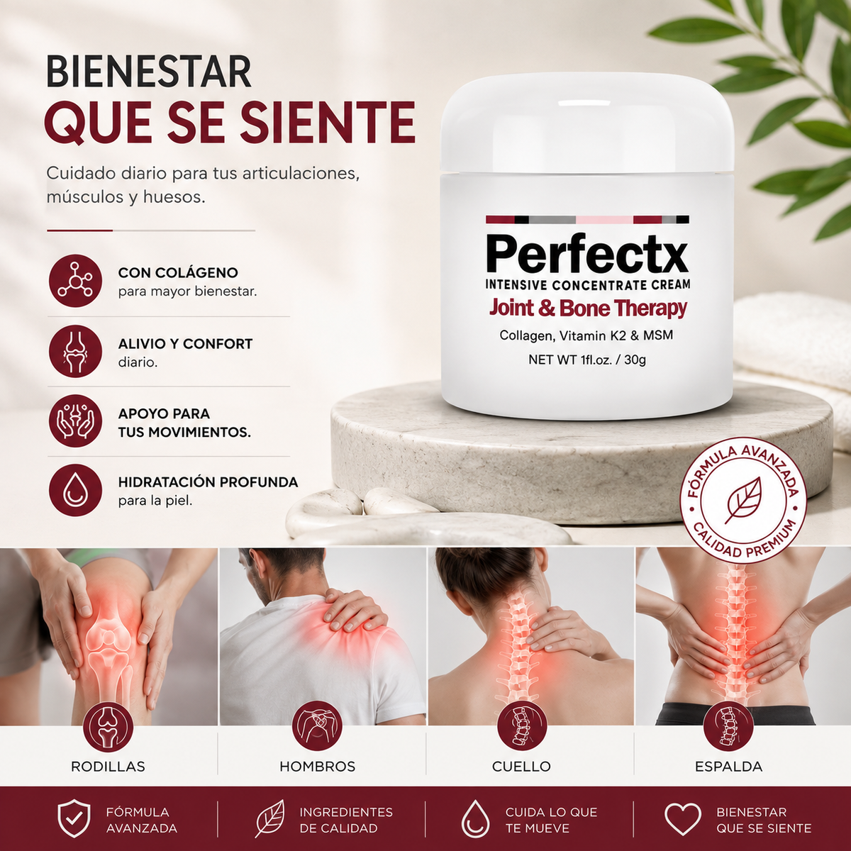 Crema Reparadora PerfectX 30 gr